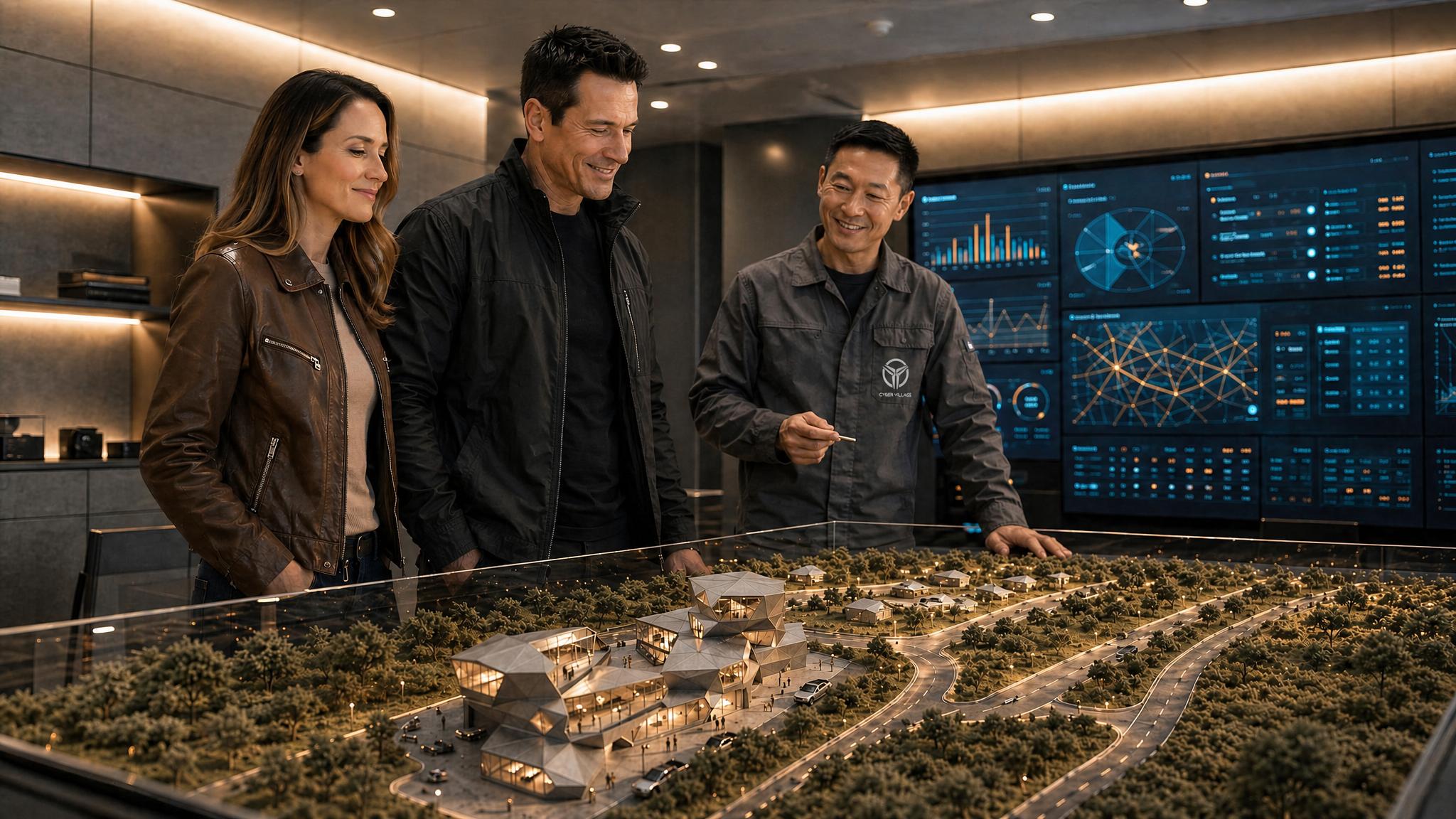 Cyber Village masterplan under review