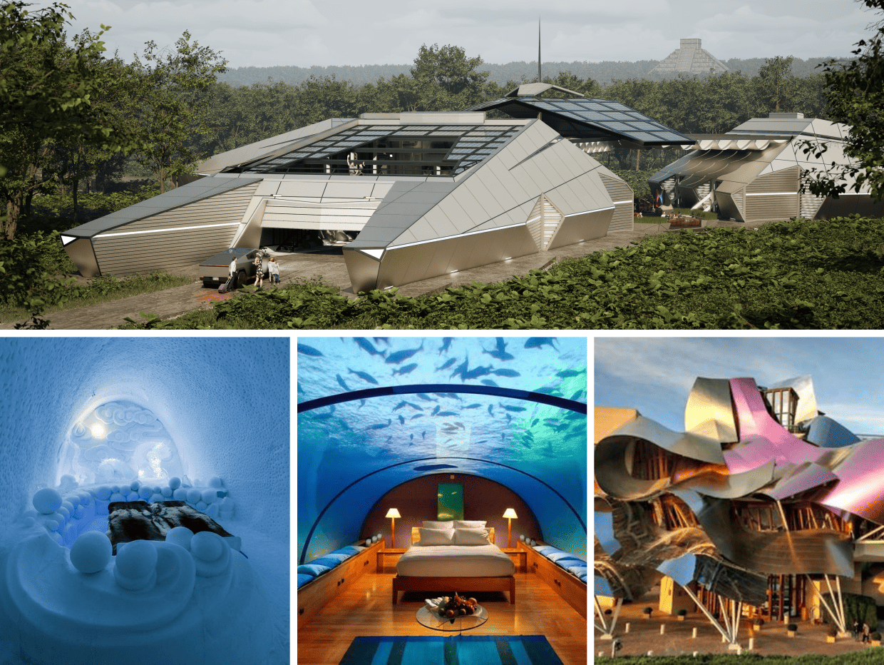 The unique architecture attracts countless queues of tourists and one of them is cyberhouse.