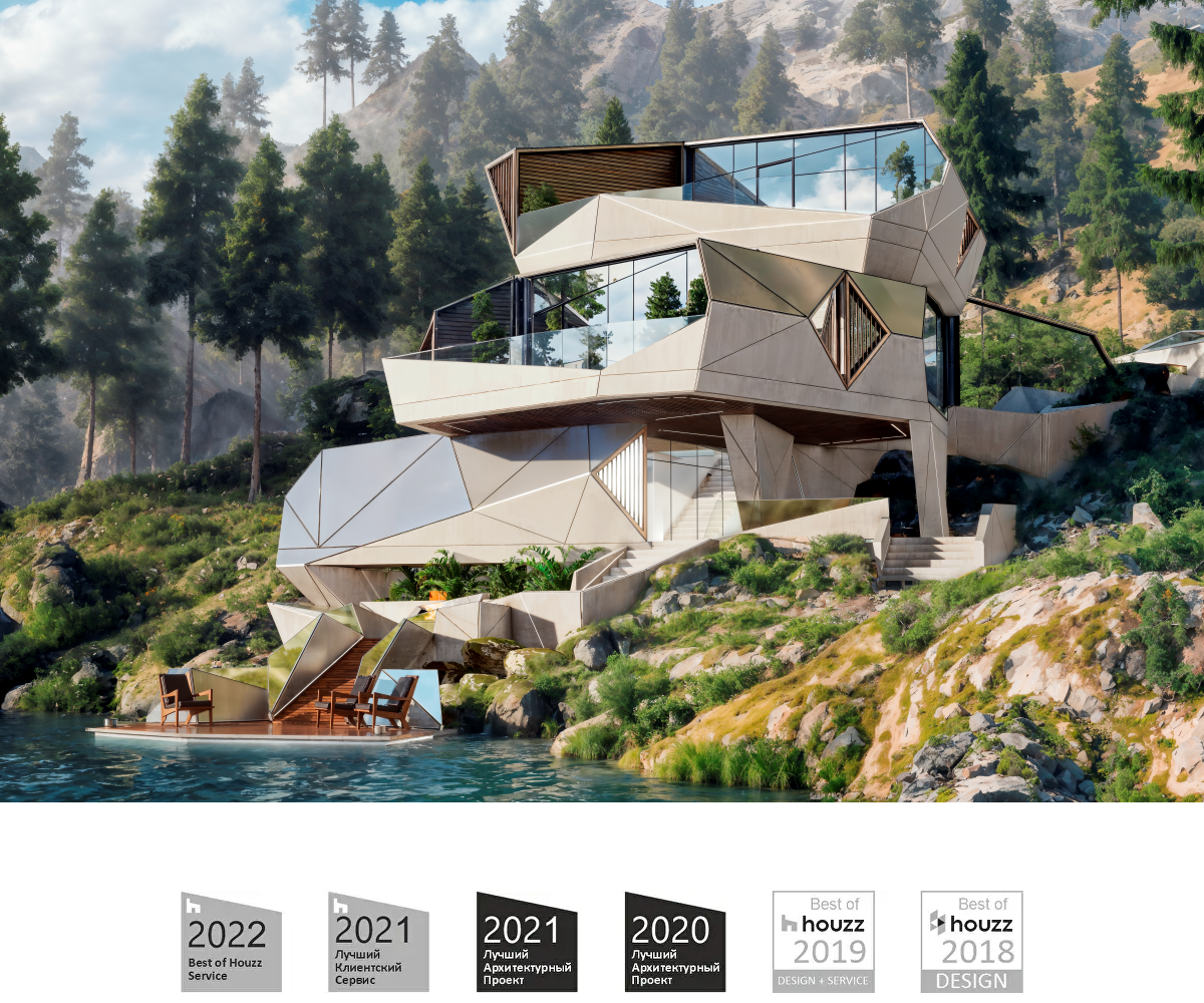 We are entering the top 100 of the world's architectural bureaus.