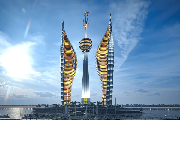 Our bureau has designed the tallest building in Africa, "Djibouti Towers".