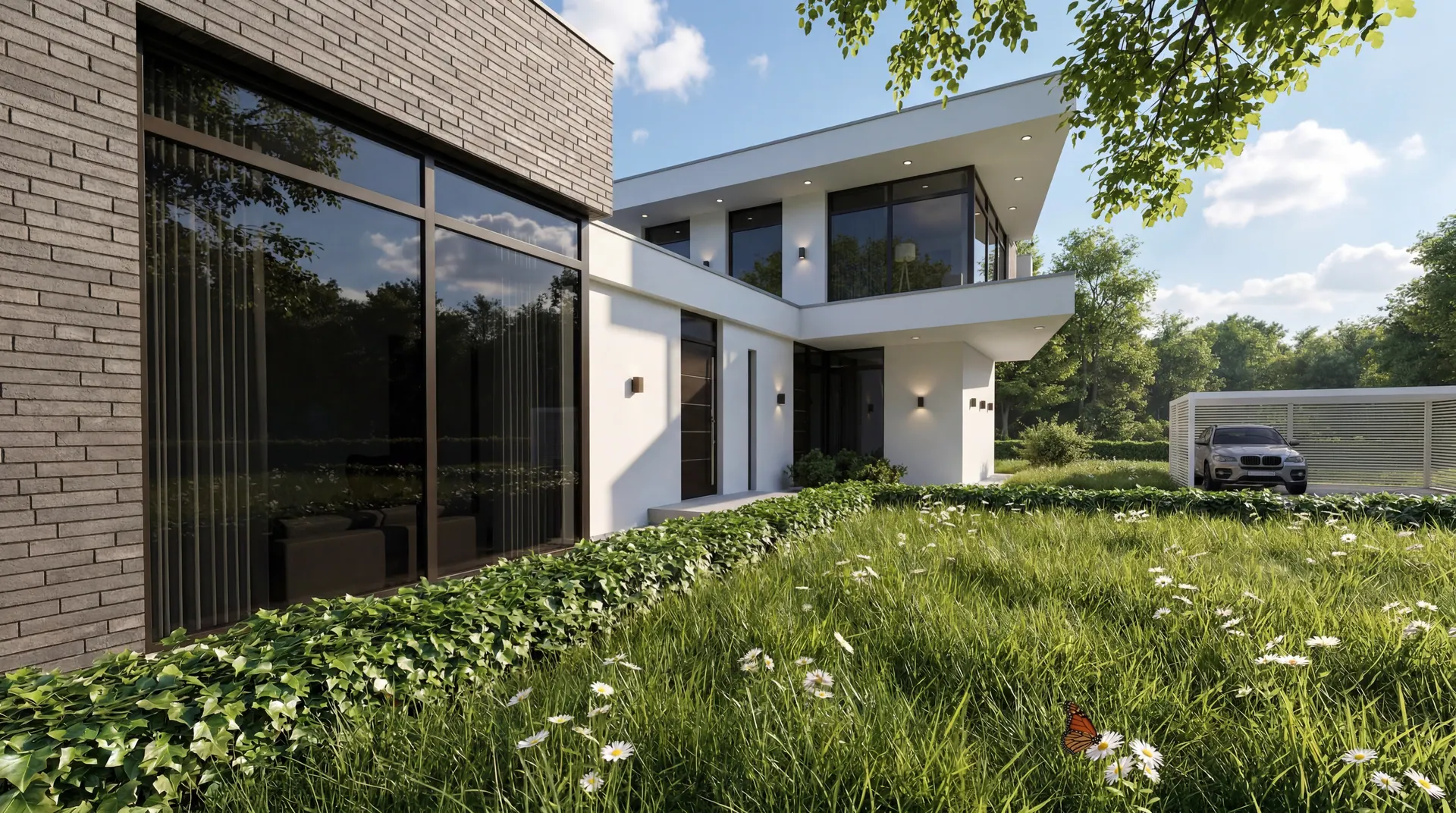 Hi-Tech Country House: gallery image 1.1