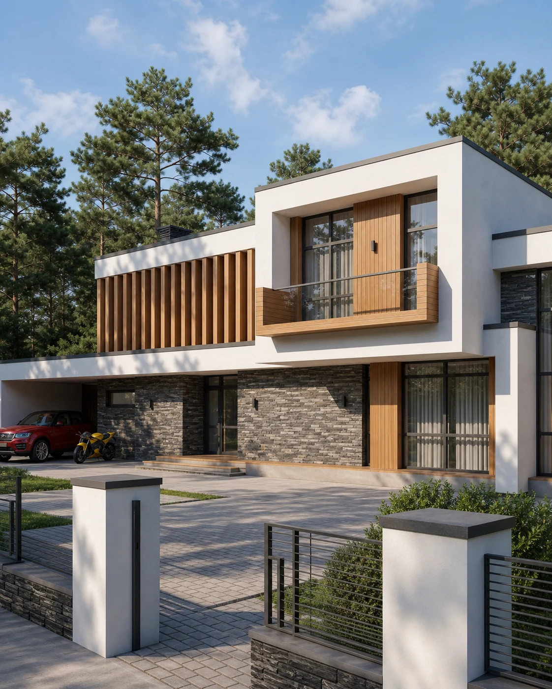 Modern High-Tech Individual House gallery image 1.3