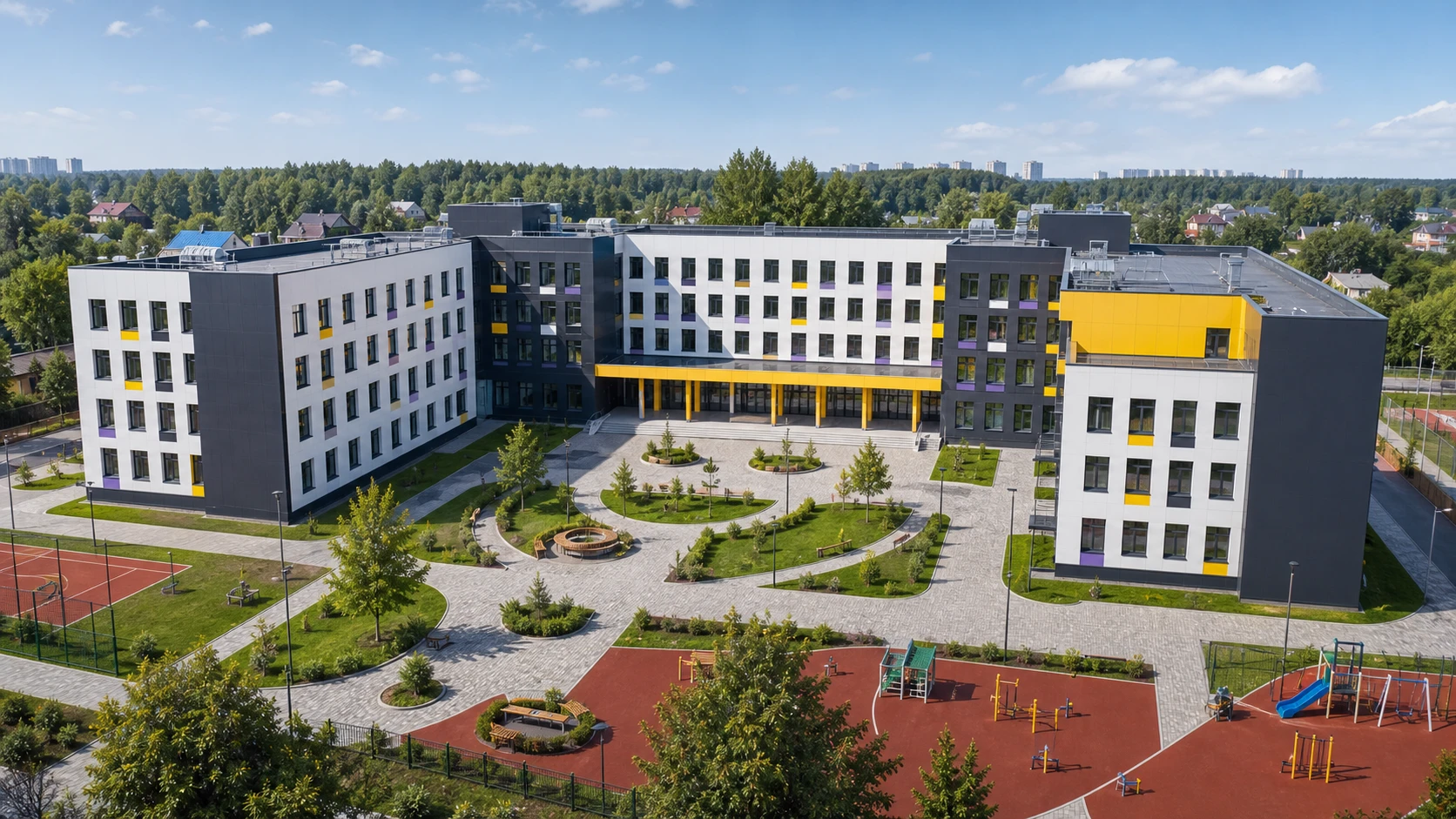 School For 1100 Students gallery image 1.1