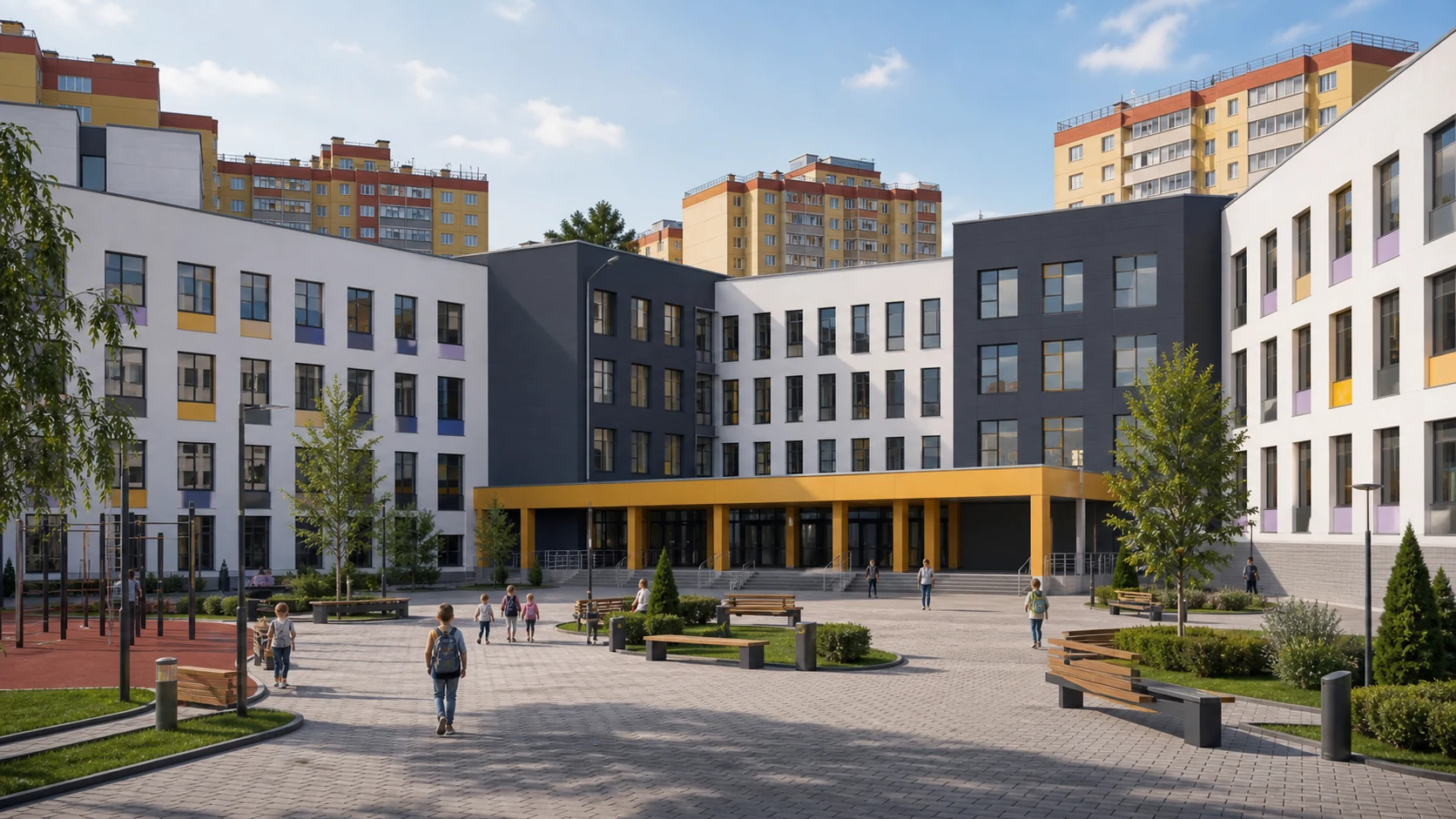 School For 1100 Students gallery image 3.2