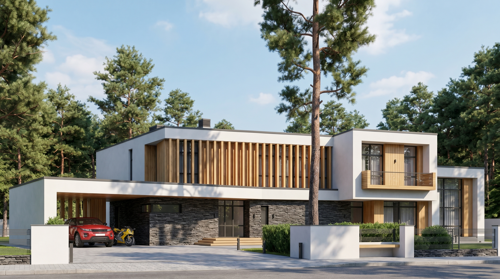 Modern High-Tech Individual House gallery image 2.2