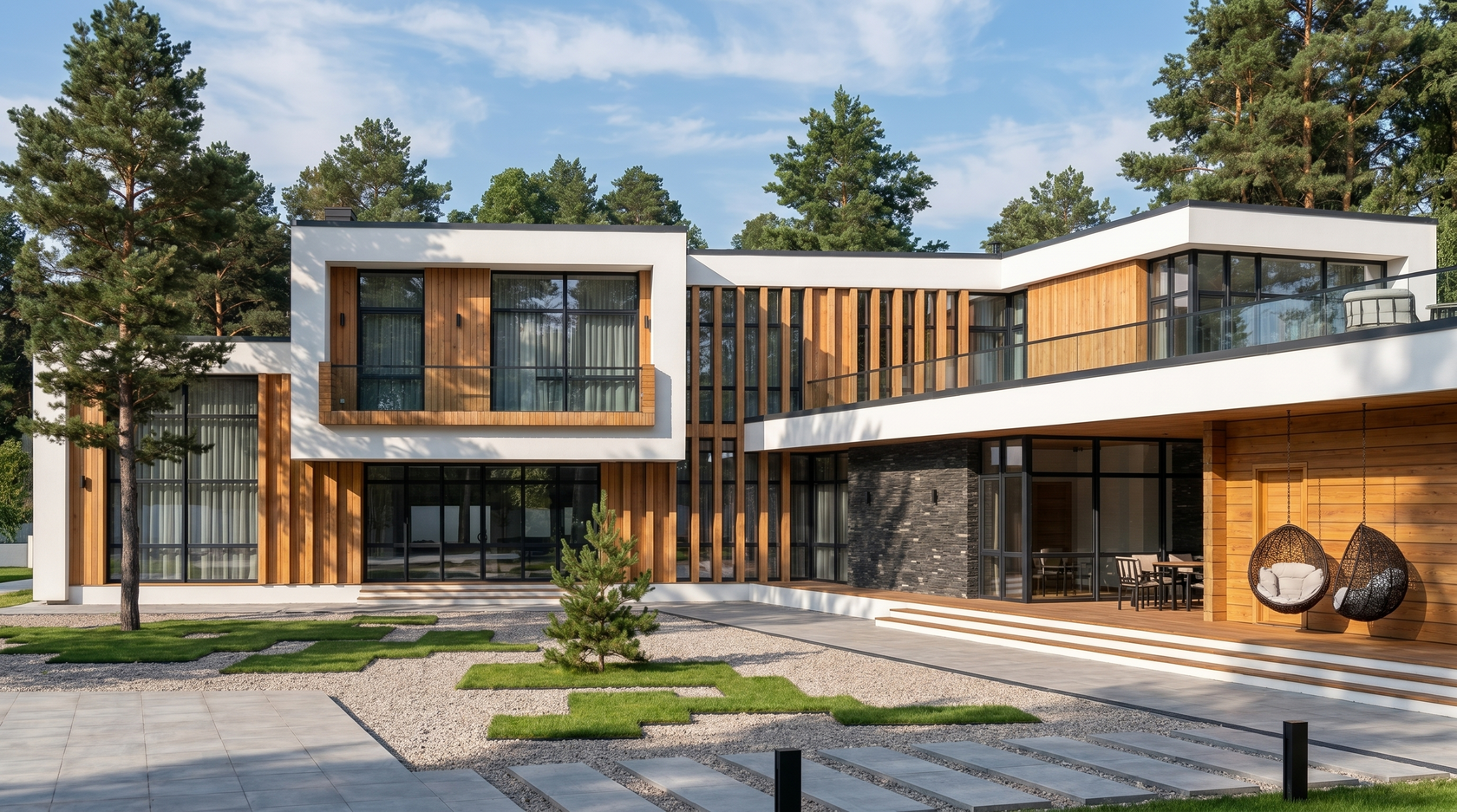 Modern High-Tech Individual House gallery image 1.1