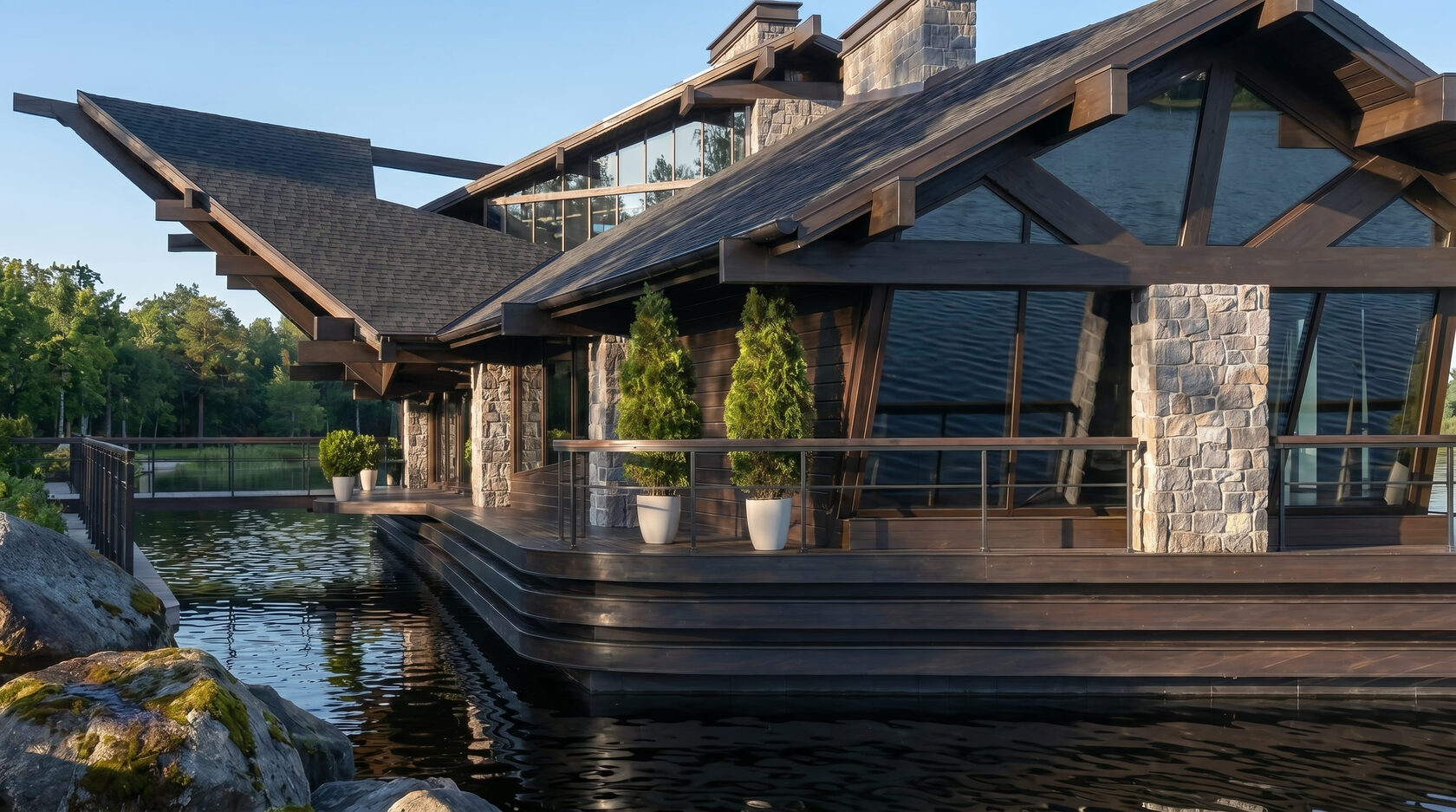 House Boat in the Style of a Chalet gallery image 8.2
