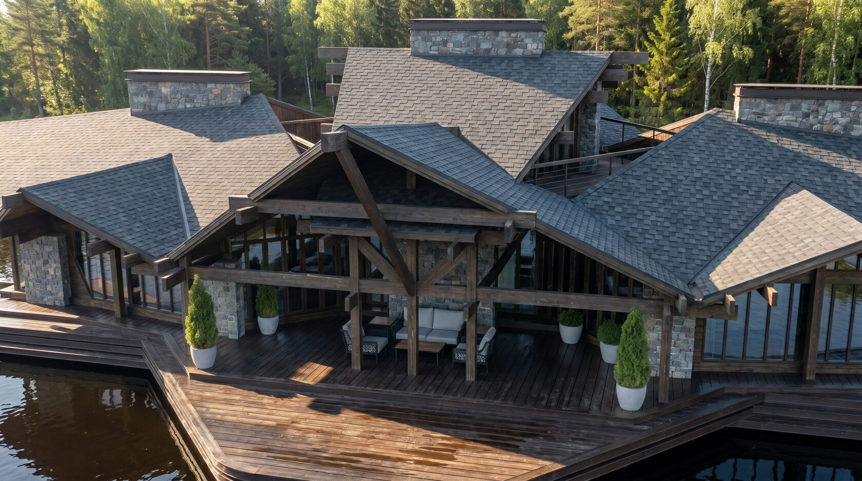 House Boat in the Style of a Chalet gallery image 9.1
